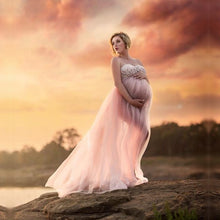Load image into Gallery viewer, Maternity Tulle Dress For Photo Shoot