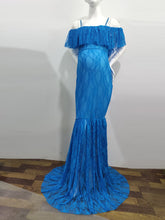 Load image into Gallery viewer, Lace Maternity Dress For Photo Shoot or  Baby Shower Dress