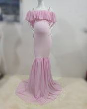 Load image into Gallery viewer, Mermaid Maternity Dress For Photo Shoot