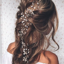 Load image into Gallery viewer, Bridal Fashion Headdress Handmade With Faux Crystal/Pearls Accessories