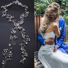 Load image into Gallery viewer, Bridal Fashion Headdress Handmade With Faux Crystal/Pearls Accessories