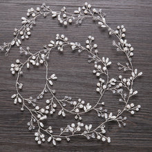 Load image into Gallery viewer, Bridal Fashion Headdress Handmade With Faux Crystal/Pearls Accessories