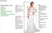 Load image into Gallery viewer, The Sales Rack-Elegant Bridal Dress Long Sleeve Lace Top Chiffon With V Neck And Backless With Sweep Train - A Thrifty Bride Shop