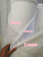 Load image into Gallery viewer, The Sales Rack-Hi-Lo Satin Strapless A Line Bridal Gown - A Thrifty Bride Shop