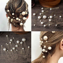 Load image into Gallery viewer, Elegant Bridal Faux Pearl Hairpin Accessories 20Pcs/box