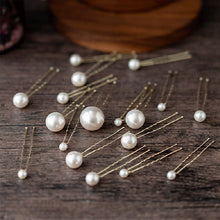 Load image into Gallery viewer, Elegant Bridal Faux Pearl Hairpin Accessories 20Pcs/box