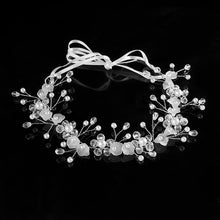 Load image into Gallery viewer, Elegant Bridal Hair Accessory Made With Faux Crystal And Pearls