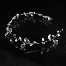 Load image into Gallery viewer, Elegant Bridal Hair Accessory Made With Faux Crystal And Pearls