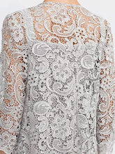Load image into Gallery viewer, Elegant Mother of The Bride/Groom Pant Made In Chiffon And Lace