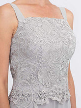 Load image into Gallery viewer, Elegant Mother of The Bride/Groom Pant Made In Chiffon And Lace