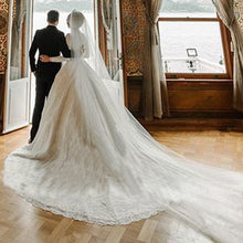 Load image into Gallery viewer, Luxury Lace High Neck Multi Cultural Ceremonial Bridal Dress Also Available In Plus Size