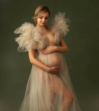 Load image into Gallery viewer, Tulle Maternity Dress For Photo Shoot