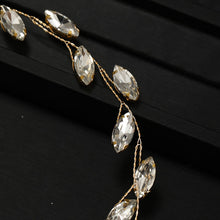 Load image into Gallery viewer, Silver Color Bridal Tiara Handmade Crystal Accessories