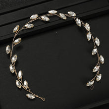 Load image into Gallery viewer, Silver Color Bridal Tiara Handmade Crystal Accessories