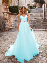 Load image into Gallery viewer, The Sales Rack-Luxury Bride Dress With Beading And Tulle A-line V-neck