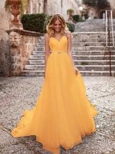 Load image into Gallery viewer, The Sales Rack-Luxury Bride Dress With Beading And Tulle A-line V-neck