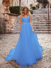 Load image into Gallery viewer, The Sales Rack-Luxury Bride Dress With Beading And Tulle A-line V-neck