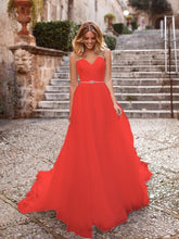 Load image into Gallery viewer, The Sales Rack-Luxury Bride Dress With Beading And Tulle A-line V-neck
