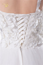 Load image into Gallery viewer, Fabulous And Flirty New Design Wedding Dress With Petals On One Shoulder Free Shipping - A Thrifty Bride Shop