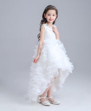 Load image into Gallery viewer, Pretty Lace Hi-Lo Flower Girl Dress Free Shipping - A Thrifty Bride Shop